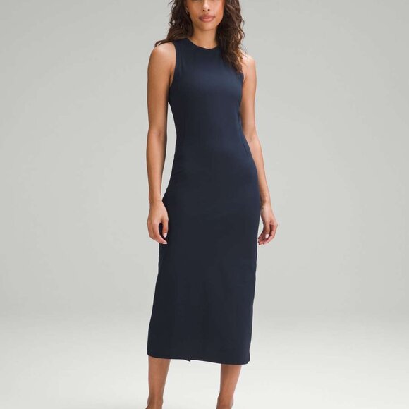 NWT Lululemon All Aligned Ribbed Midi Dress - Picture 1 of 5